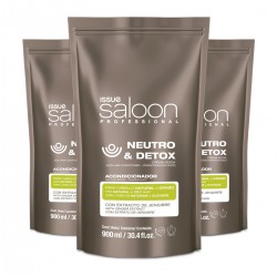 Acondicionador Issue Professional Neutro & Detox X 900ml Kit x 3u