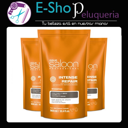 Issue Professional Shampoo Intense Repair X900ml Kit x3u