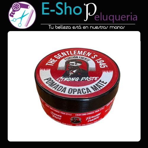 Pomada Opaca Mate Strong Paste The Gentlemen X 80grs