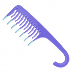 Peine Afro Para Ducha Mango Con Gancho P5779