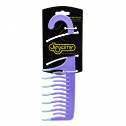 Peine Afro Para Ducha Mango Con Gancho P5779