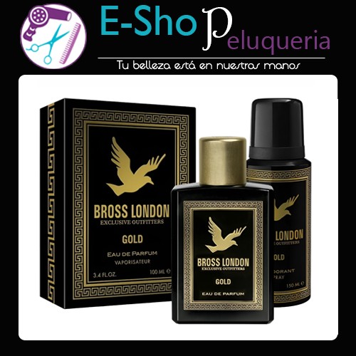 Kit Perfume Bross London Gold Edp X 100ml + Desodorante