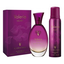 Perfume Valeria Mazza Velvet Eau De Parfum X100ml + Desodorante Kit