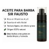 Sir Fausto Kit Barba Shampoo + Oleo + Cepillo + Pomada Suave