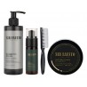 Sir Fausto Kit Barba Shampoo + Oleo + Cepillo + Pomada Suave