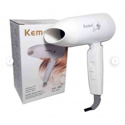 Secador de Pelo Kemei KM-368 Plegable de Viaje 1200w