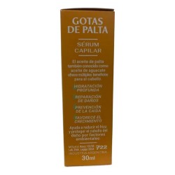 Sérum Para El Pelo Profesional Gotas De Palta Volbucle 30ml