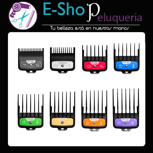 Duga Barber Alzas Metalicas X 8 Maquina De Corte