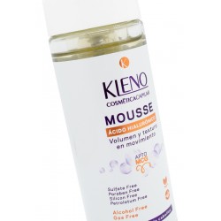Mousse Pelo Ácido Hialuronico Volumen Apto Mcg Kleno 150cc Kit x2