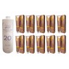 Kit 10 Tinturas Intensive Color Exiline + Oxidante 20v X 900ml