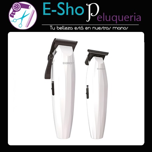 Maquina De Corte Patillera Kit Barberia Everest Jrl Profesional