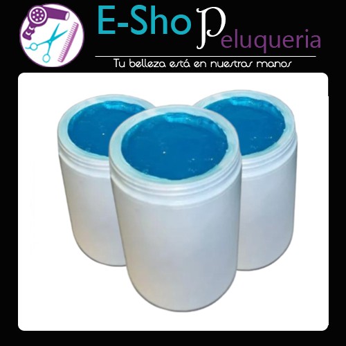 Gel De Pelo Fijador Extra Fuerte 1kg Kit x 3u