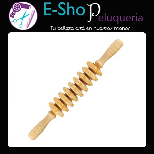 Masajeador Rodillo Mazorca Maderoterapia 07895 Eurostil
