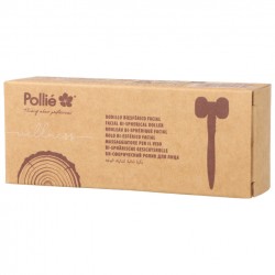 Rodillo Biesferico Facial Maderoterapia Eurostil 09331