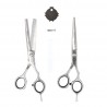 Tijera De Corte + Entresacar Corvus 06821 Eurostil Barber