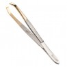 Pinza de Depilar Acero Punta Recta Eurostil