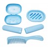 Peine, Jabonera Y Porta Cepillo Dental En Set X 4 Para Viaje