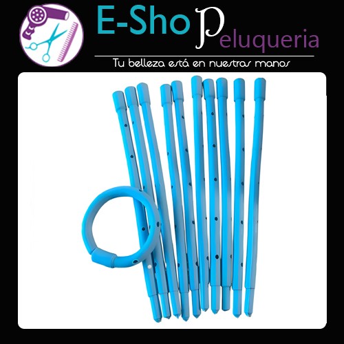 Boomerang Flexible Peluqueria Cabello Rulos Mediano X 50