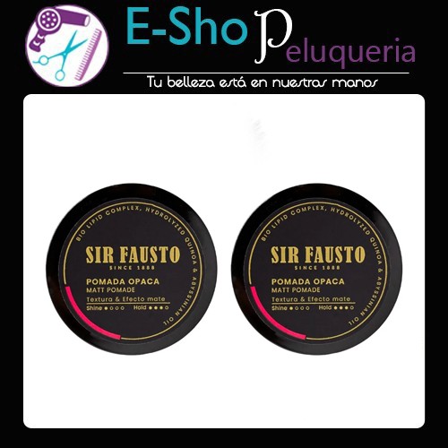 Pomada Opaca Cabello Sir Fausto x 200grs