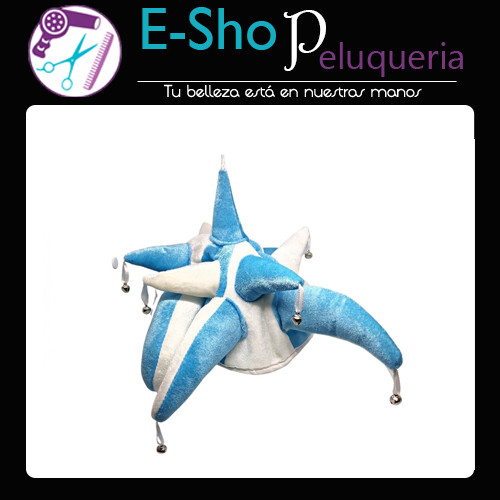 Gorro Argentina Cotillon Celeste Y Blanco Mundial Arlequin Celeste Y Blanco