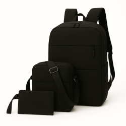 Mochila Morral Neceser Kit Urbana 3 En 1 Vintage Casual Usb