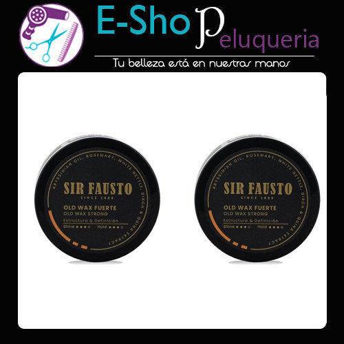 Cera Sir Fausto Fijacion Fuerte x 200grs