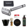 Kit De Afeitado Barba Maquina Clasica Con Filo After Shave