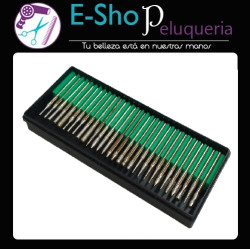 Fresas Diamantadas Para Manicuria Podologia Set X30unidades