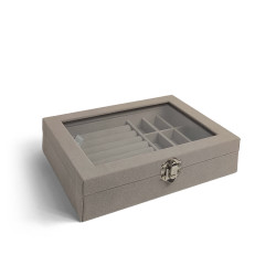 Joyero Alhajero Visor Caja Organizadora Glam M645 Jessamy