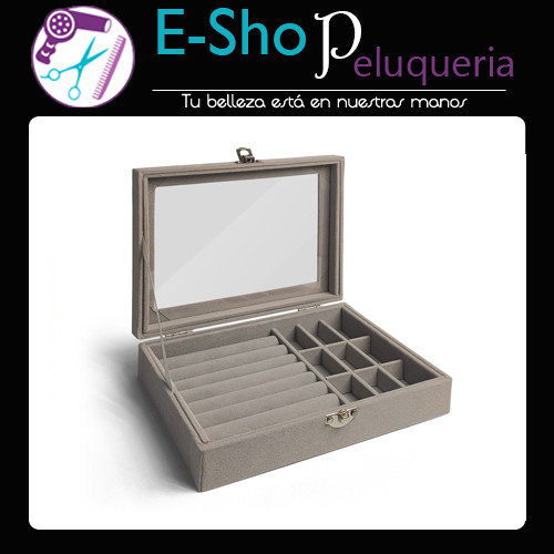 Joyero Alhajero Visor Caja Organizadora Glam M645 Jessamy