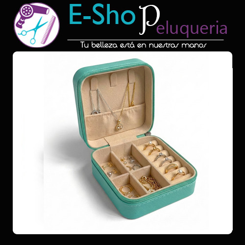 Caja Organizadora De Joyas Accesorios Cuadrada Jessamy M646