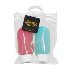 Set De Botellas Recargables Para Viaje X2 N994