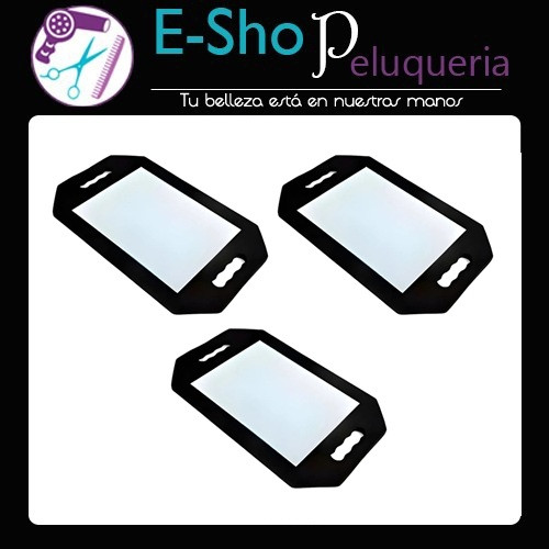 Espejo Profesional Eurotil 41 x 22cm 00520 Kit x 3