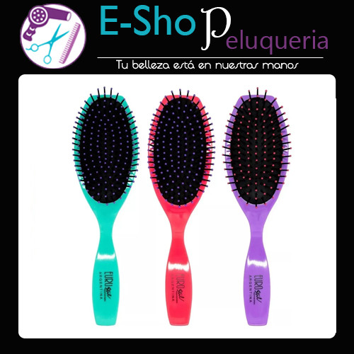 Cepillo Neumatico Oval Pua Plástico Eurostil 50154 x 3