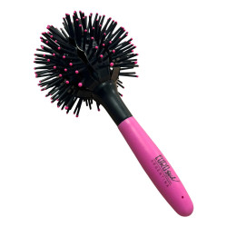 Cepillo 3d Esférico 360 Modelador Para Cabello Rizos Y Onda Eurostil 04968