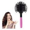 Cepillo 3d Esférico 360 Modelador Para Cabello Rizos Y Onda Eurostil 04968