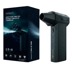 Soplador Portatil Barberia Everest Turbo Power