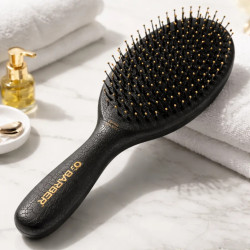 Olivia Garden Cepillo Con Pines Y Cerdas Veganas Barber C25075
