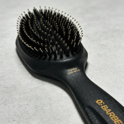 Olivia Garden Cepillo Con Pines Y Cerdas Veganas Barber C25075