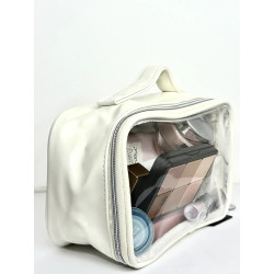 Portacosmeticos Neceser Transparente Jessamy Mediano P2104