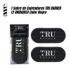 Kit Barber Capa Delantal Tru Peines Cepillos Guante Rociador
