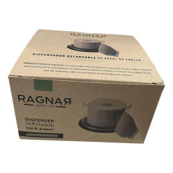 Porta Rollo Dispensador Papel Cuello Eurostil Ragnar 50801