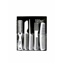 Estuche 4 Peines + 1 Peine Esqueleto Eurostil 50951/B