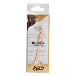 Roller Masajeador Facial de Zinc Rosy Glow Jessamy R661