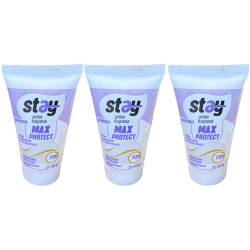 Crema Desodorante Antitranspirante Max Protect Women Stay 50gr Kit x 3