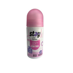 Desodorante Roll On Antitranspirante Soft Control Women Stay 50ml