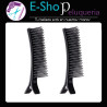 Pinza Cocodrilo Separacion Mechas Con Peine Eurostil 04369