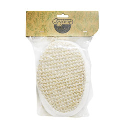 Esponja Corporal Ovalada Con Crin Jessamy Natural E1015