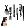 Set De Peines X6 Profesional para Peluqueria Peinados