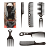 Set De Peines X6 Profesional para Peluqueria Peinados